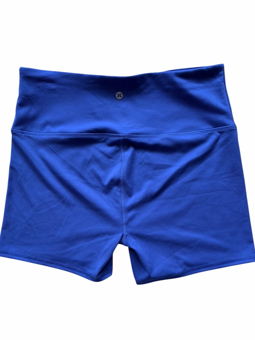 RBX Blue Work Out Bike Shorts - Picture 2 of 3